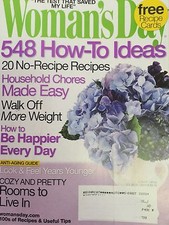 Woman's Day Magazine August 1, 2006 548 How-To-Ideas BE HAPPIER *NEW* picture