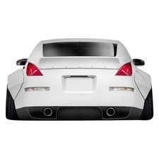 For Nissan 350Z 2003-2008 Duraflex RBS Style Fiberglass Rear Diffuser Unpainted picture