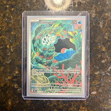 Pokemon TCG Clamperl 195/182 DESTINED RIVALS Illustration Rare Full Art Holo picture