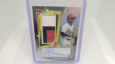 2026 Topps Finest JJ Wetherholt Rookie Auto Relic - JUMBO PIECE - RPA-JW - Cards picture