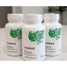 1-3 pack Thorne, Berberine, 1,000 mg per serving, 60 Capsules Boost metabolism picture