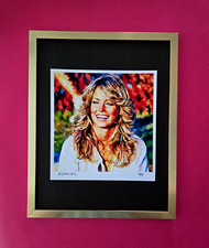 💎ALEXANDER DULAC | FARRAH FAWCETT Hand Signed Authentic Print Ed. of 10 | COA picture