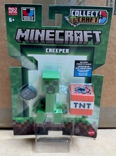 Mattel Minecraft 2026 Collect & Craft CREEPER 3.25 Inch Action Figure *IN HAND* picture