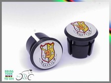 Brian Baylis Wizard Black Plugs end Caps Tapones bouchons lenker vintage style picture