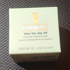 Clinique Take The Day Off Charcoal Cleansing Balm Makeup Remover Mini 0.5oz picture