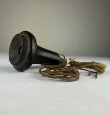Antique Stromberg Carlson Telephone Receiver Handpiece Cloth Cord Rochester NY 8 picture