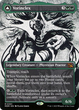 x1 Vorinclex // The Grand Evolution MOM MTG 301 SHOWCASE BORDERLESS MYTHIC 1x picture