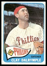 1965 Topps #372 Clay Dalrymple picture