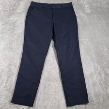 Tilley Roam Trouser Mens 34x30 Navy Blue Front Zip Lightweight Dress Travel picture