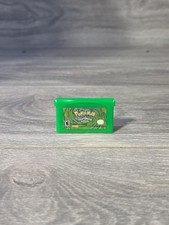 Pokemon Leaf Green GBA Gameboy Advanced Authentic Saves & Tested Cartridge Only  picture
