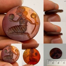 Roman Old Agate Stone Intaglio Seal Stamp picture