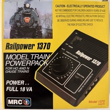 MRC Railpower 1370 HO/N DC Transformer 120VAC DCC Compatible AA370 picture