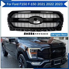Agate Black Front Bumper Grille For 2021 2022 2023 Ford F-150 F150 Limited picture