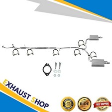 Front Y-pipe+Rear Res.+Y-pipe+Both Muffler For 2011-2017 Ford Explorer 3.5L New picture