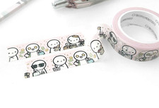 NEW The Coffee Monsterz Co TCMC Shopping Spree 15mm Washi Tape Roll, 2024 picture