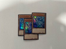 3x Deep Eyes White Dragon MVP1-EN005 Ultra Rare 1st Edition YuGiOh Playset NM picture