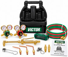 Victor CST-P Oxy Acetylene Tote Kit 0386-1320 Welding Brazing HVAC Torch picture