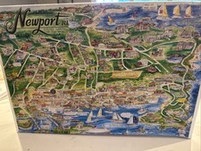 White Mountain Newport Rhode Island Puzzle 1000 Pieces Sealed Bag. picture