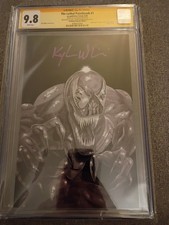 The Lethal Paintbrush #1 Platinum Protector 3/100 CGC 9.8 Signed By Willis picture