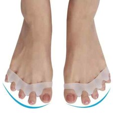 1-5 Pairs Toe Separator Bunion Corrector Silicone Straightener Orthopedic Spacer picture