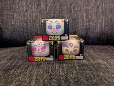3x New Nee Doh Sugar Skull Cats Squishy Stress Toy Schylling Authentic picture