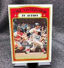 Topps 1972 Carl Yastrzemski #38 Boston Red Sox MLB In Action Base Card picture