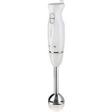 Ovente Immersion Electric Hand Blender with Stainless Steel Blades White HS560W picture
