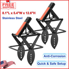 Mole Traps That, 2 Pack Scissor Mole Trap, Sleek Black Stainless Steel Finish picture
