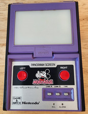 VTG 1984 Nintendo Game & Watch Mickey Mouse Panorama DC-95 - TESTED PERFECT picture