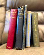 Vintage Ex-Library Christian Hardcover Books 1946 Bruce Pub, Williamson+ picture
