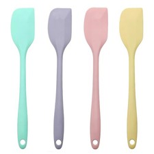 4 Pcs Silicone Spatula Set, Small Rubber Spatulas Silicone Heat Resistant Kitche picture