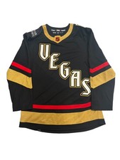 Vegas Golden Knights Reverse Retro 2.0 Jersey Adidas 1995 NHL Size 46 VGK Glow picture