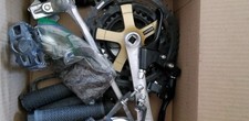 Shimano SR square taper bike cranks bicycle grips 9/16