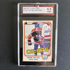 1981-82 O-Pee-Chee Wayne Gretzky #106 KSA 6.5 ENM+ Edmonton Oilers picture