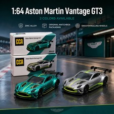 CCA 1/64 Aston Martin Vantage GT3 Miniature Model CCA 3