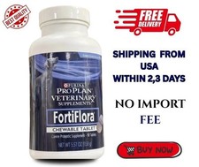 Purina Pro Plan FortiFlora Probiotic Supplements Dog 90 Chewable Tablet picture