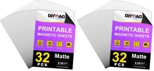 DIYMAG Printable Magnetic Sheets, Matte 8.5 x 11 Inch (Pack of 2), matte picture