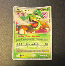 Pokemon TCG Torterra LV.X DP09 Diamond and Pearl Promo Holo 160 HP ENG picture