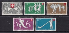 SWITZERLAND 1951 National Fete SG 527-531 MNH/** (CV £22) picture