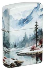 Zippo Frozen Valley Design Matte 540 Color 46702 picture