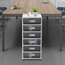 6 Tiers Detachable Storage Box/Plastic Office Sorting Cabinet/Desktop Organizer picture