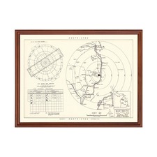 Old Map of Wurtsmith Air Force Base Vicinity, MI 1952 - Vint picture