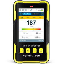 GMC-800 Nuclear Radiation Detector Geiger Counter w/ Color LCD Display picture