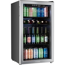 hOmeLabs Beverage Refrigerator and Cooler 120 Cans Capacity 3.2 Cu Ft Portable picture