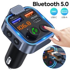 Bluetooth Car FM Transmitter MP3 Player Hands free Radio Adapter Kit USB Charger picture
