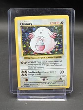 π₯1999 CHANSEY 3/102 Holo Rare Deck Exclusive POKEMON CARD First Edition 1stπ₯ picture