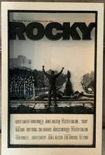 RARE 2007 McFarland's Pop Culture ROCKY 3-D Movie Poster picture