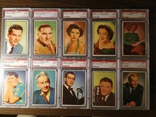 1953 bowman nbc tv radio stars PSA 7 Lot  picture