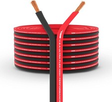 DS18 SW-18GA-100RB Ultra Flex Speaker Wire Red and Black 100FT - Speaker Cable f picture