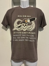 Kill 'Em All shirt vintage Metallica anti-fascist antifa left wing anit-ICE punk picture